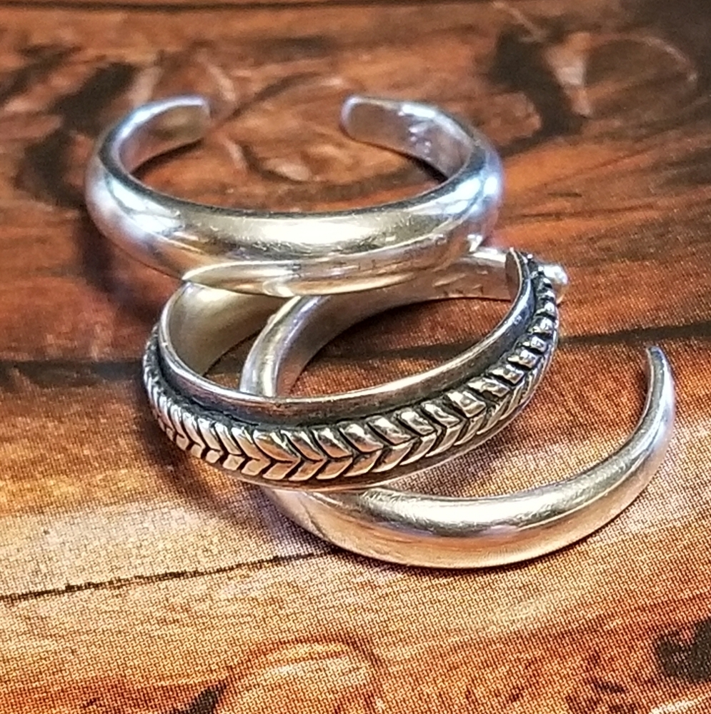 Silpada Sterling Silver Stacking Toe Rings - Picture 10 of 12